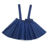 Spódnica dla dziewczynki, odpinane szelki, nowa, włoska marka