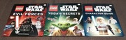 3 książeczki Lego Star Wars Yoda Darth Vader Luke Skywalker