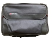 Torba biznesowa monolith na dokumenty laptop aktówka czarna stan idealny