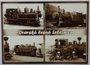 ORAWSKA KOLEJ LEŚNA - PAROWÓZ LOKOMOTYWA