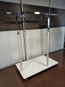 Wieszak na ubrania, do butiku,garderoby,duży, regulowany, wersja DE LUX