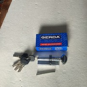 wkładka do zamka górnego  w kolorze chrom błyszczący wymiar 7.5 cm