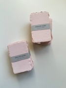 Papier czerpany Winietki Light Rose (10 szt)