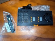 Nagrzewnica samochodowa 12V z wentylatorem i LCD