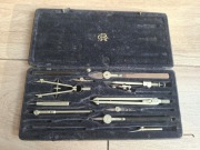 Vintage stary zestaw kreślarski E.O.RICHTER&C.O *Pracision*