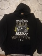 Bluza męska dla taty motocyklisty 