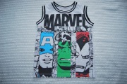 Koszulka Marvel Avengers Hulk Iron Man Ameryka 3/4 lata 98-104 cm