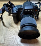 Aparat Lustrzanka Sony Alpha A300 + Obiektyw 18-70mm + MEGA ZESTAW