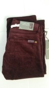 Spodnie sztruksy 7 For All Mankind Straight leg