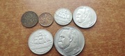 5 zł 2 zł  żaglowiec , 5 zł Piłsudski 10 zł ,  grosze 2, 5 zestaw 1936 rok