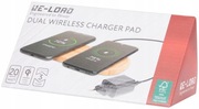 Podwójna bezprzewodowa ładowarka Re-load 20 watów