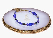 Bransoletka Fioletowa z kamieni naturalnych Moonveil
