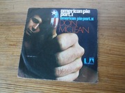 Don McLean - American Pie - Part 1 / American Pie - Part 2 7" ZOBACZ