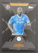 Match Attax EXTRA 2025/26 ROMELU LUKAKU nr.BE8 ( Neapoli ) BLACK EDGE 