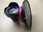 Holder Samyang 14mm Fotodiox WonderPana z filterm