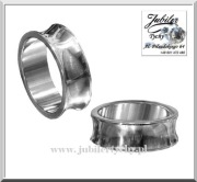 Tytanowa obrączka profil wklęsły Tytanowe obrączki