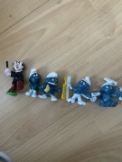 Zestaw starych Smerfów PRL + Gargamel PRL