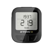 Decathlon B'Twin 120 licznik rowerowy Bezprzewodowy Czarny