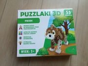 Puzzle puzzlaki 3d piesek piankowe nowe