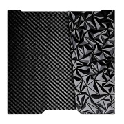 Dwustronna płyta PEO+PET drukarki 3D 346x355mm magnetyczna diament włukno