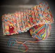 Sprinkles - ciepła kolorowa opaska na jesień i zimę