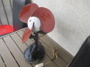 WIATRAK WENTYLATOR RETRO VINTAGE LATA 60 PRL LOFFT DEKORACJA 