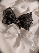 RĘCZNA ROBOTA, SPINKA Z KOKARDKĄ.  2 SZT-17 ZŁ