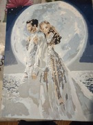 Obraz malowany farbami akrylowymi 