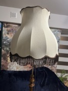 Abażur z materiału z czasów PRL (8)