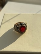 US ARMY pierścionek vintage sygnet historyczny amerykański