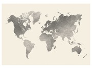 Obraz/płótno Bjorksta 200x140 mapa świata