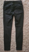 Zara jeansy skinny 34 grafit