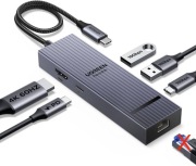 Hub USB-C UGREEN Revodok 6-in-1 HDMI 4K 60Hz 3xUSB 10Gbps PD 100W