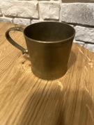 Stary Mosiężny kubek 