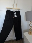 Nowe lniane spodnie, Zara XS