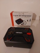 Cyfrowy kompresor powietrza AMIO ACOMP-11 + ciśnieniomierz samochodowy