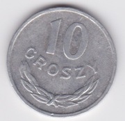10 groszy z 1978, aluminium