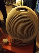 Termowentylator działa 