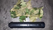 Tłumik MK23 wyciszony + kamuflaż ATACS FG asg
