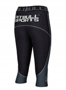 Legginsy 3/4 Pitbull XS czarny