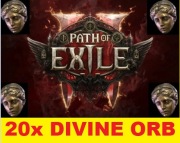 Path Of Exile 2 PoE2 - 20 DIVINE ORB 20 DIVINE ORBS ORBY l LEGIT 100%