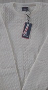 Sweter męski ecru, rozmiar XXL 