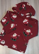 Świąteczna nowa bluza H&M rozm 92 Mikołaje 