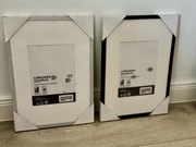 2x Ramka Lomviken 21x30 czarna & aluminium 