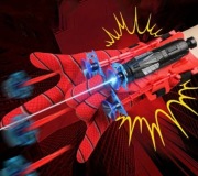 Rękawica Spiderman strzałki x3 sieć Cosplay Zabawka Prezent