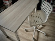 Biurko + fotel IKEA