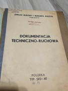 DTR - Polerka SFD - 40 