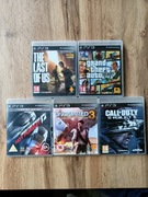 Zestaw gier na PS3 (Pięć tytułów)