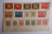 MARKI POLSKIE Z LAT 1919 - 21 - 17 SZTUK - ZESTAW