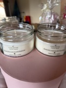 Zestaw prezentowy dwie świece sojowe w słoiku z wosku sojowego 